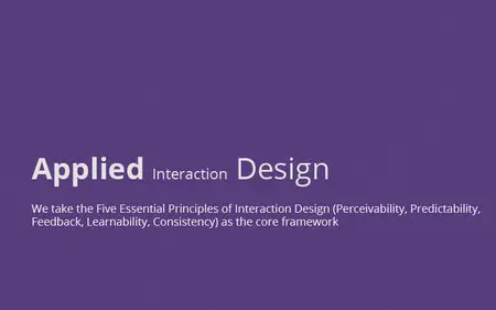 Applied Interaction Design (2013)