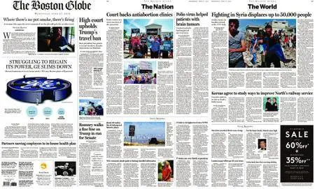 The Boston Globe – June 27, 2018