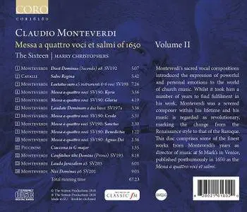 VA - Monteverdi: Messa a quattro voci et salmi of 1650 Volume II (2018)