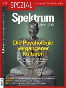 Spektrum der Wissenschaft Spezial Archäologie Geschichte Kultur - Nr.2 2018