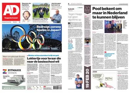 Algemeen Dagblad - Zoetermeer – 19 februari 2020