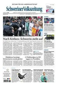 Schweriner Volkszeitung Zeitung für die Landeshauptstadt - 11. September 2018