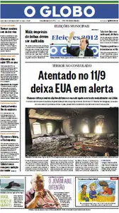 Jornal O Globo - 13 de setembro de 2012 - Quarta