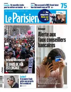 Le Parisien du Vendredi 20 Janvier 2023