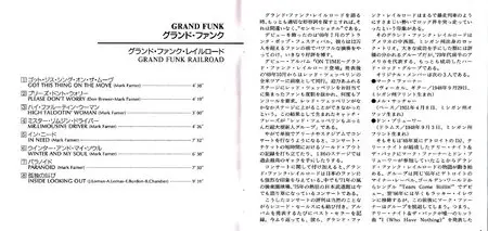 Grand Funk Railroad - Grand Funk (1969) (Japan TOCP-3177)