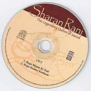 Sharan Rani - The Legendary Queen of Sarod (2008) {2CD Set Living Media India A 08003 A/B}