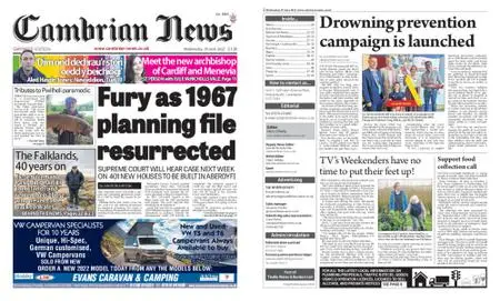 Cambrian News Arfon & Dwyfor – 30 June 2022