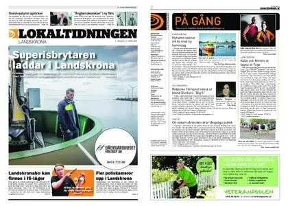 Lokaltidningen Landskrona – 20 april 2019