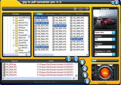HANSoft JPG to PDF Pro v4.0