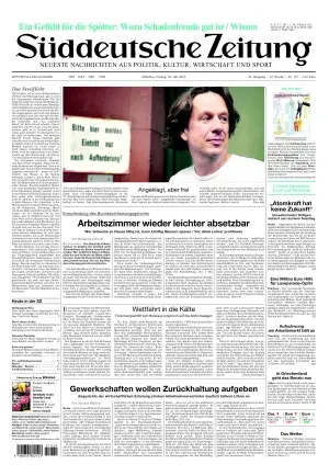Sueddeutsche Zeitung vom 30.07.2010