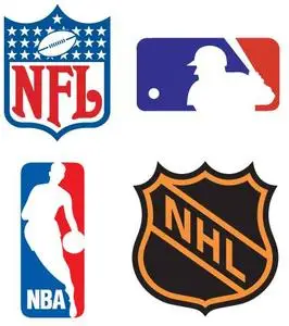 American Sports Vector Logos