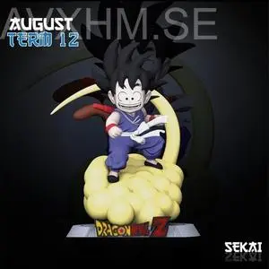 Goku in the Cloud Sculpture - Sekai