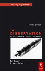 The Dissertation: An Architecture Student's Handbook (Repost)