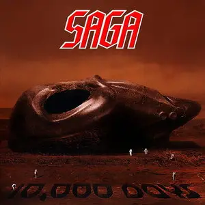 Saga - 10,000 Days (2007) Digipak
