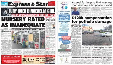 Express and Star Sandwell Edition – October 25, 2017