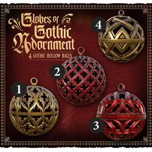Raging Heroes Xmas - Globes of Gothic Adorment