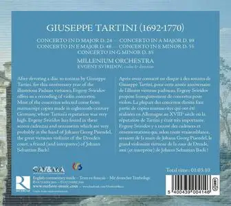 Evgeny Sviridov, Millenium Orchestra - Giuseppe Tartini: Violin Concertos (2020)