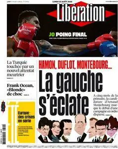 Libération du Lundi 22 Août 2016