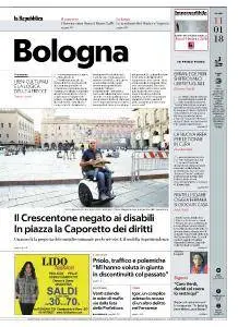 la Repubblica Bologna - 11 Gennaio 2018