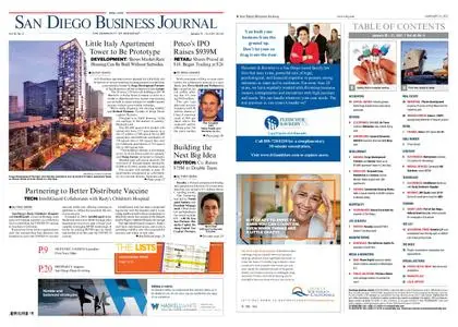 San Diego Business Journal – January 25, 2021