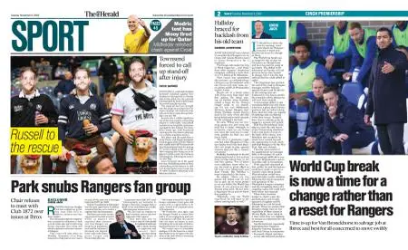 The Herald Sport (Scotland) – November 08, 2022