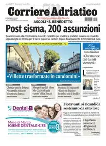 Corriere Adriatico Ascoli - 24 Marzo 2024