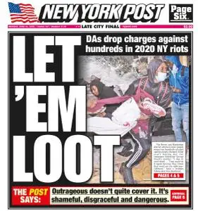 New York Post - June 21, 2021