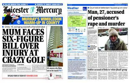 Leicester Mercury – March 13, 2018