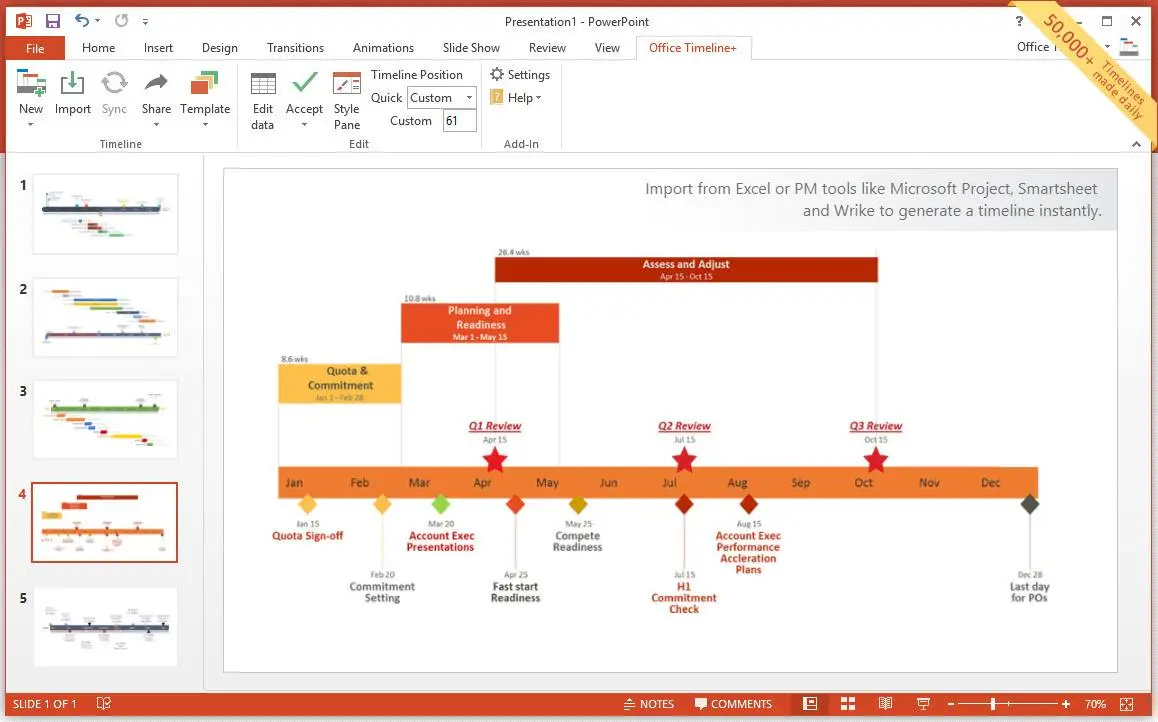 free for apple download Office Timeline Plus / Pro 7.03.01.00