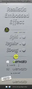 Embossed Style Effect - 3D Clean Shadow