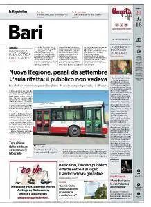 la Repubblica Bari - 24 Luglio 2018