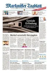 Markgräfler Tagblatt - 29. August 2018