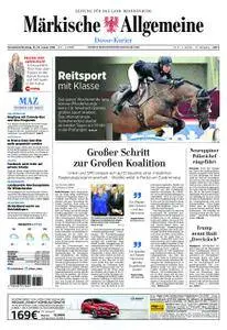 Märkische Allgemeine Dosse Kurier - 13. Januar 2018