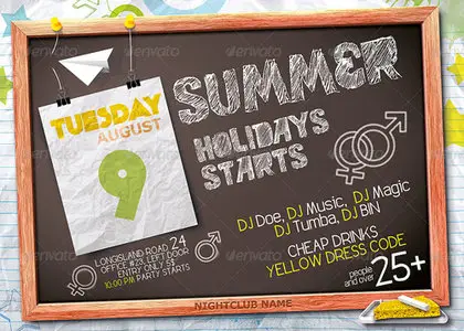 Blackboard Flyer