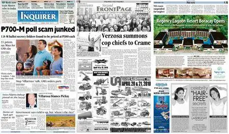 Philippine Daily Inquirer – April 06, 2010