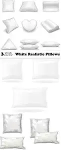 Vectors - White Realistic Pillows