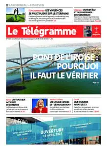 Le Télégramme Landerneau - Lesneven – 16 avril 2022