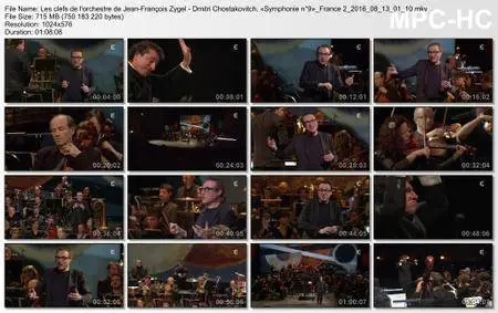 (Fr2) Les clefs de l'orchestre de Jean-François Zygel - Dmitri Chostakovitch, «Symphonie n°9» (2016)