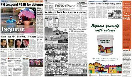 Philippine Daily Inquirer – July 21, 2015