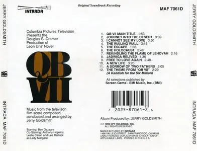 Jerry Goldsmith - QB VII (Original Soundtrack Recording) (1974) {1995 Intrada}