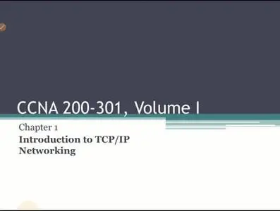 Cisco Route Switch CCNA 200-301 Volume I Chapter 1 Introduction to TCP/IP Networking
