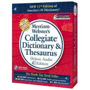Merriam-Webster's Collegiate Dictionary & Thesaurus 11 v3.0