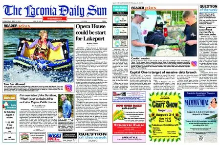 The Laconia Daily Sun – July 31, 2019