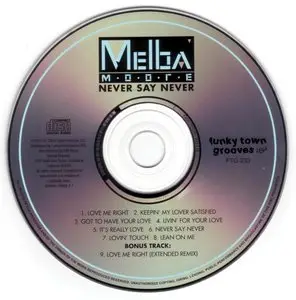 Melba Moore - Never Say Never (1983) [2011, Remastered & Expanded Edition]