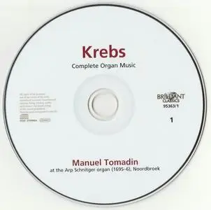 Johann Ludwig Krebs - Complete Organ Music - Manuel Tomadin (2018) {7CD Set Brilliant Classics 96363}