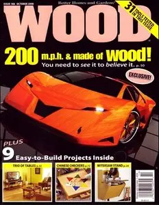 Wood Magazine - October 2008 (Issue 186)