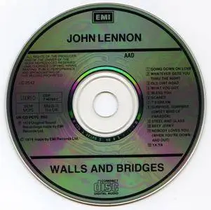 John Lennon - Walls And Bridges (1974) [1987, Parlophone CDP 7 46768 2, UK]