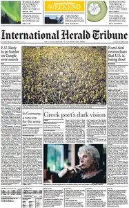 International Herald Tribune from Saturday, 05. January 2013