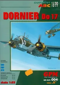 Model Kartonowy №4 - Dornier Do 17
