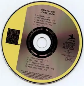 Mose Allison - Local Color (1957) {Prestige 00025218645720 rel 2006}